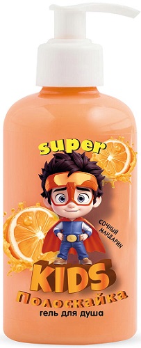 Детский гель для душа Наша мама Super Kids Полоскайка 300 мл
