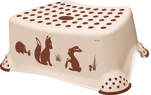 Подставка для ног детская KEEEPER Tomek Forest Animals cream