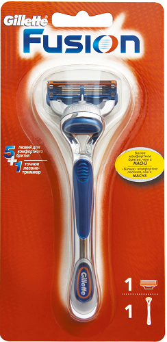 Станок бритвенный GILLETTE Fusion ( 1 кассета ) 81695184