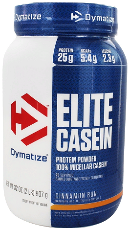 Dymatize Elite Casein Элит Казеин 907г Ваниль смузи