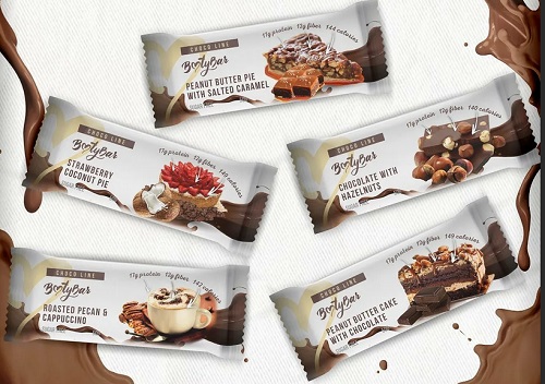 BootyBar Chocolate Line Батончик Протеиновый 50г Землянич.-кокос.пирог