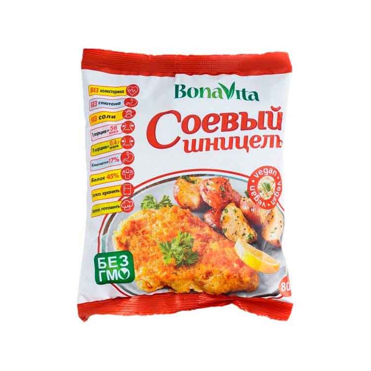 BonaVita Шницель соевый 80г