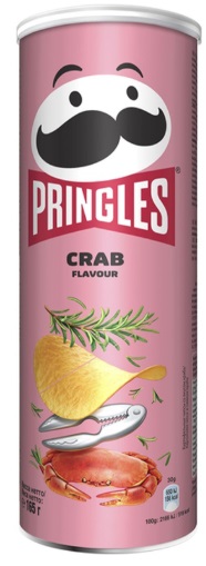 Чипсы Pringles Краб 165гр