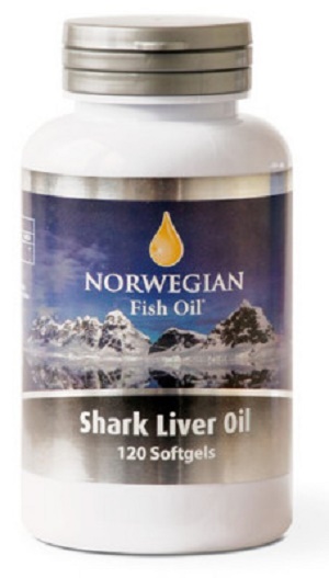 Омега-3 Shark Liver Oil жир печени акулы капсулы №120 ( NORWEGIAN FISH OIL ) @