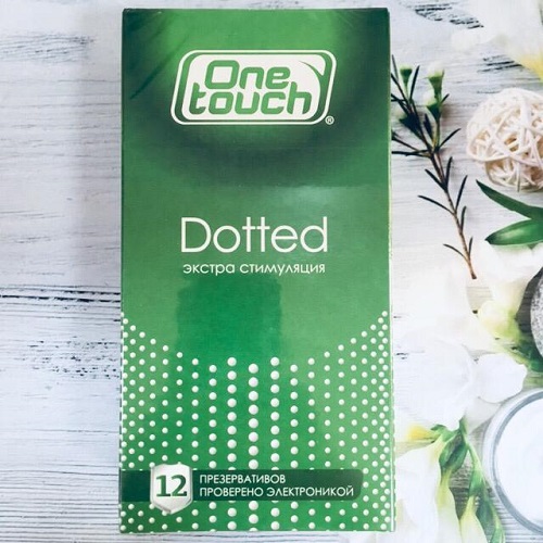 Презервативы ONE TOUCH Dotted 12шт с Пупырышками