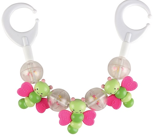 БУСИНКА Подвеска на коляску Гусиницы цв.в асс. арт.8856