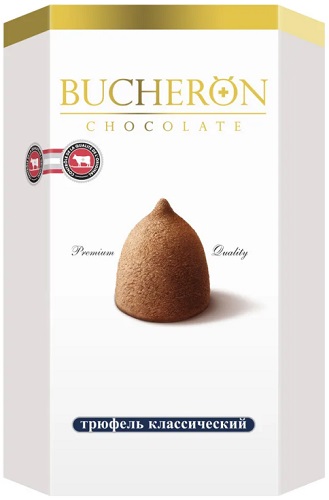 BUCHERON Шоколадные конфеты Трюфель Классический 130г