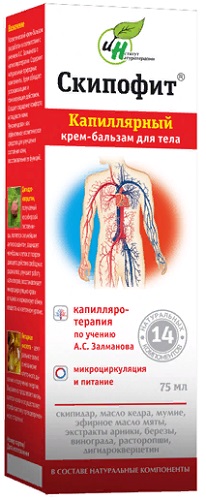Скипофит Капиллярный Крем для тела 75мл  &