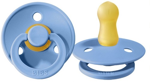 Пустышка латексная 0м+ Bibs Baby Blue арт.100231