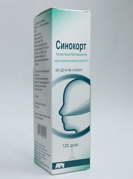 Синокорт спрей назальный 0,05 %14,4 мл 120 доз ( мометазон )