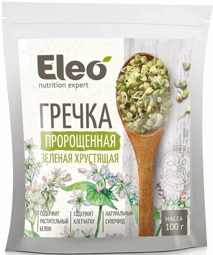 Eleo Гречка зеленая 200 гр