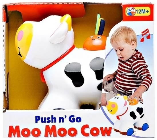 KIDDIELAND 12м+ Корова музыкальная игрушка арт.045864