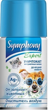 СИМФОНИЯ automatic Освежитель воздуха от Запахов Домашних Животных 250мл