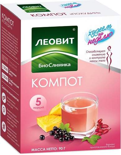 Леовит Худеем за неделю Компот Похудин 20,0 №5 (Упаковка)