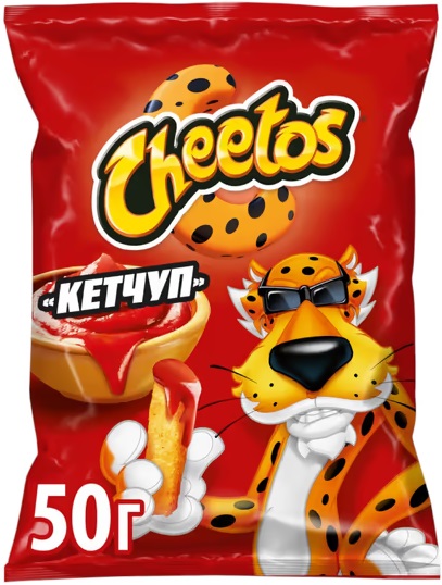 Cheetos Кукрузные палочки Кетчуп 50г  &