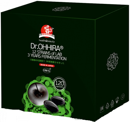 DR.OHHIRA Ферментированный растительный комплекс с штаммами молочнокислых бактерий №120