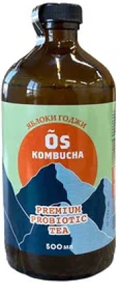 Ос Комбуча Яблоко-Годжи 500мл  &