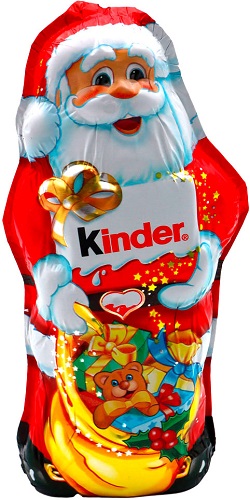 Шоколад молочный Kinder Chocolate Фигурный Новогодний 55г