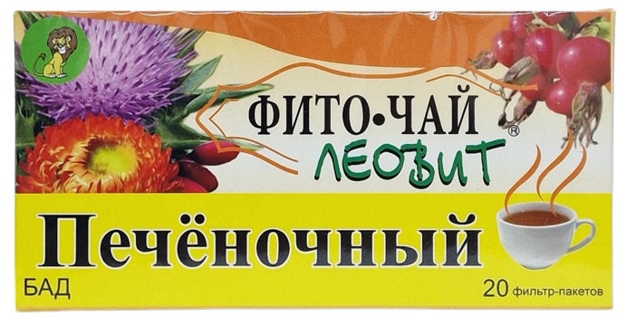Леовит фиточай Печеночный №20 пак.