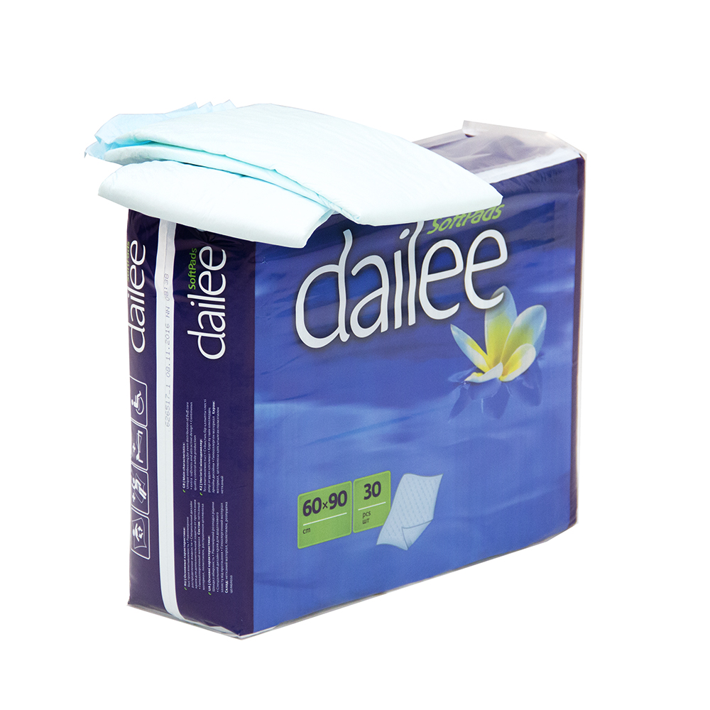 Пеленки одноразовые 60*90см 30шт DAILEE