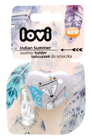 Держатель для Пустышки LOVI Indian Summer арт.10/886 для мальчика