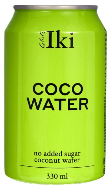 Лимонад Iki CocoSoda на основе кокоса с соком Лайма 330мл