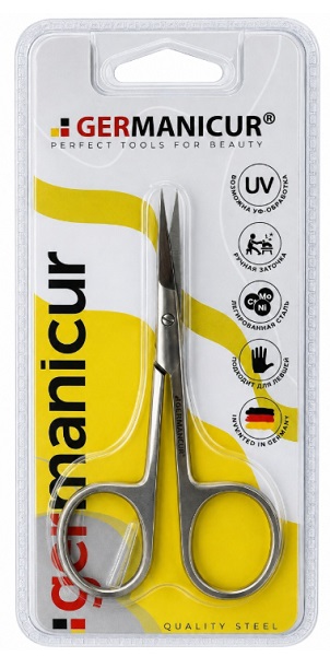 Ножницы маникюрные для кутикулы удлиненные GERMANICUR 