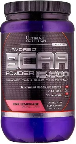 Ultimate Nutrition BCAA 12000 457г Лимонад