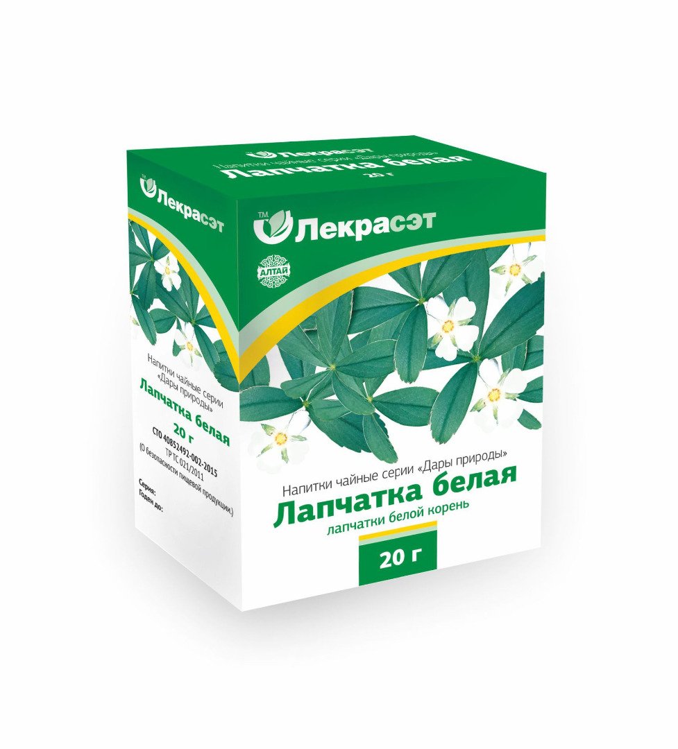 Лекрасэт Лапчатка белая корень 25 г