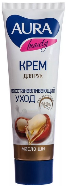 AURA Крем для рук с маслом Ши 75 мл