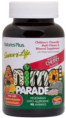 Animal Parade Источник жизни Вишня Мультивитамины д/детей №90жев.таб.  &