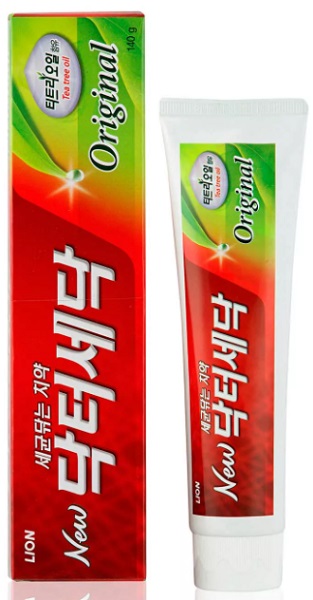 Зубная паста LION Original Масло чайного дерева 100 гр