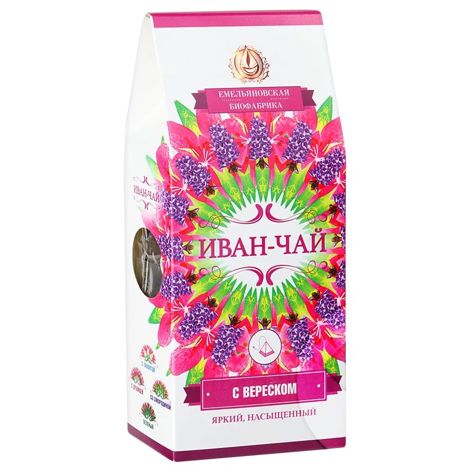 Иван- чай Вереск 50г фермент.Емельяновская Биофабрика