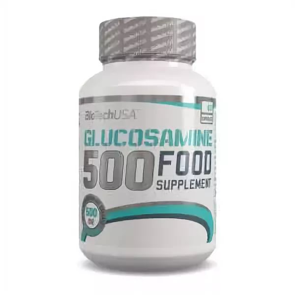 BioTech Glucosamine  500 food supplement  60 капс
