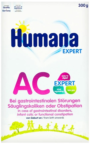 Хумана AC Expert 300г Смесь антиколиковая
