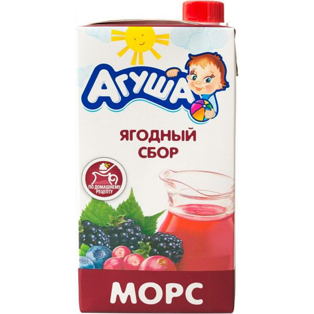 Агуша Морс Ягодный сбор 0,5л