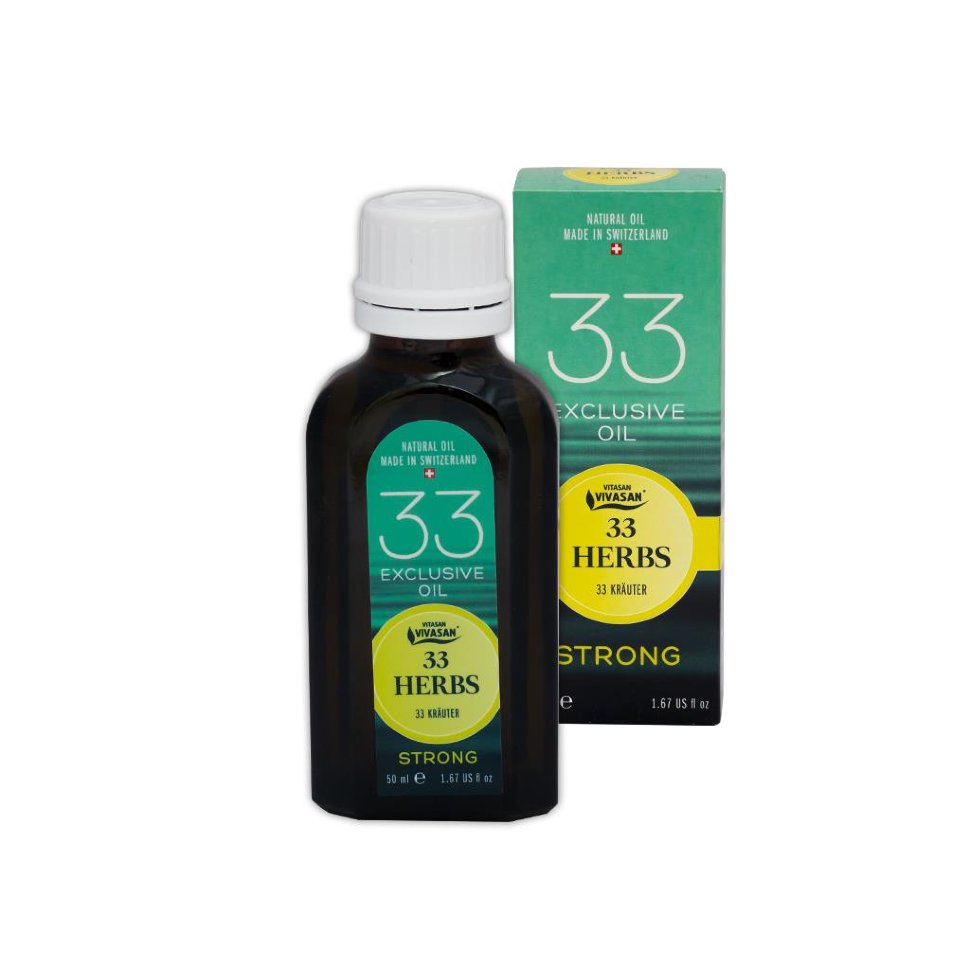 Масло 33 травы Стронг эфирное 50 мл Вивасан # &