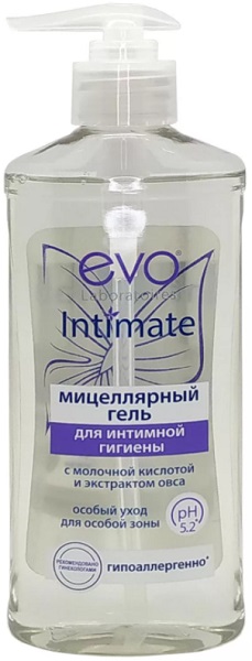 EVO Мицеллярный гель для интимной гигиены 275 мл