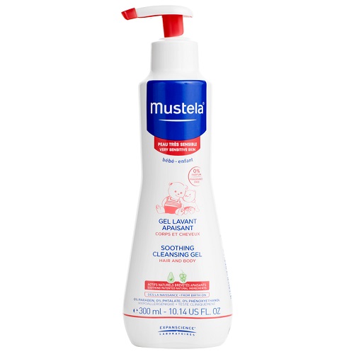 MUSTELA Гель для купания успокаивающий 300мл
