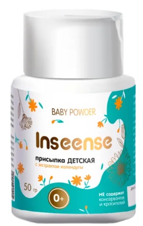 Присыпка детская Inseense с календулой 50гр