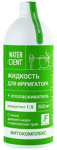 Жидкость для Ирригатора WATERDENT Фитокомплекс 500мл
