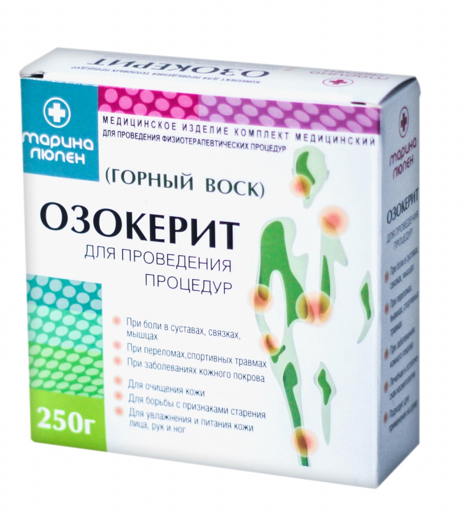 Озокерит для проведения процедур 250г ( Горный воск ) Марина Люпен # _>
