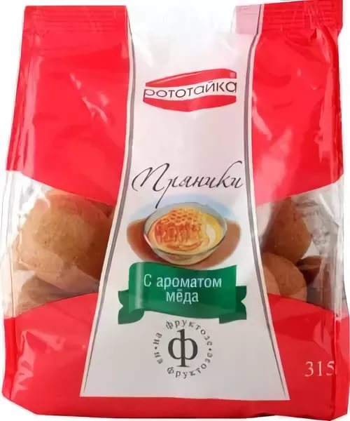 Dr.DiaS Пряники на фруктозе с ароматом  меда 315г