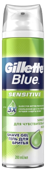 GILLETTE гель для бритья Восстанавливающая Зеленый чай 200 мл 81775594