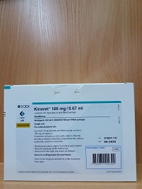 Кинерет шприц 100 мг/ 0,67 мл №28 ( анакинра )