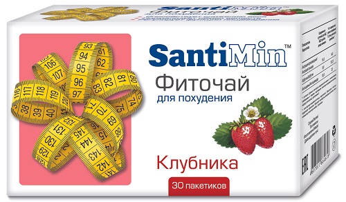 Сантимин №30 фито-чай Клубника