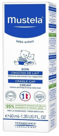 MUSTELA Крем для кожи головы при Молочных корочек 40мл