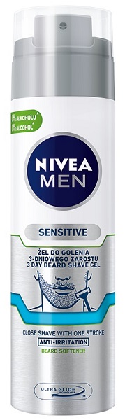NIVEA MEN Гель для бритья Sensitive 200 мл