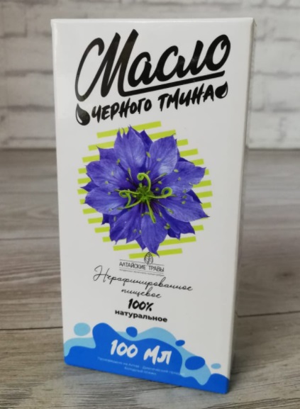 Масло Черного Тмина 100 мл Алтайские травы @&