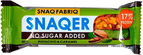 SnaqFabriq Батончик глазированный Фисташка с карамелью 50г